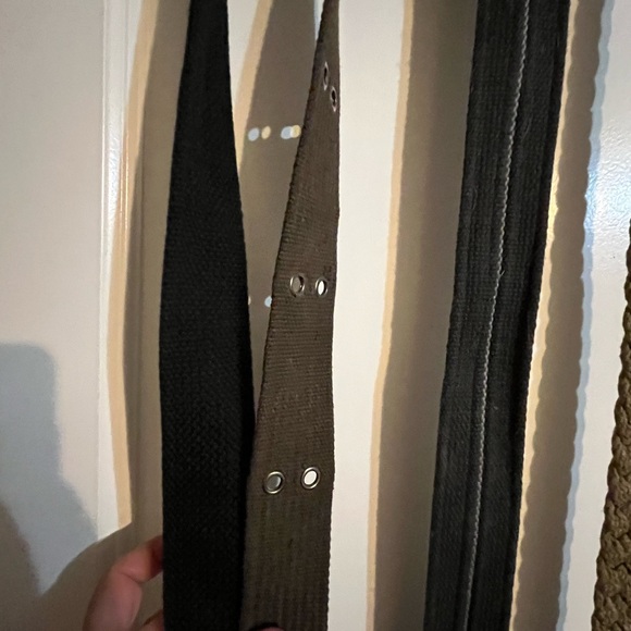 Men's Multi-Color Belt Set of Six - Picture 2 of 5